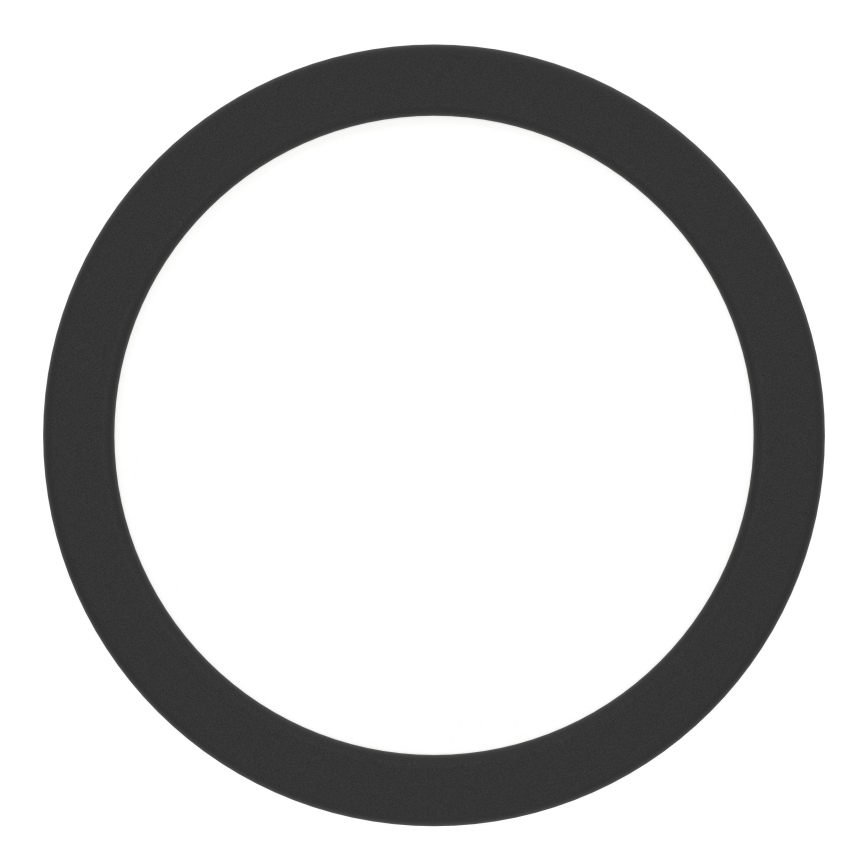 Eglo - LED kopalniška stropna svetilka LED/7,5W/230V premer 16,6 cm IP44 črna