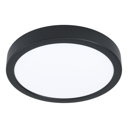 Eglo - LED stropna svetilka za kopalnico LED/11,5W/230V 2700/4000/6500K Ø 21,1 cm IP44 črna