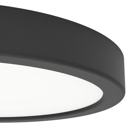 Eglo - LED stropna svetilka za kopalnico LED/11,5W/230V 2700/4000/6500K Ø 21,1 cm IP44 črna