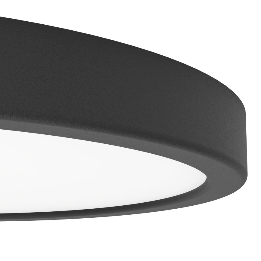 Eglo - LED stropna svetilka za kopalnico LED/14,2W/230V 2700/4000/6500K Ø 27,8 cm IP44 črna