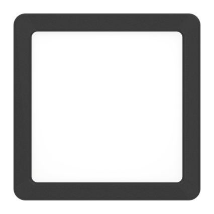 Eglo - LED kopalniška stropna svetilka LED/7W/230V 15x15 cm IP44 črna