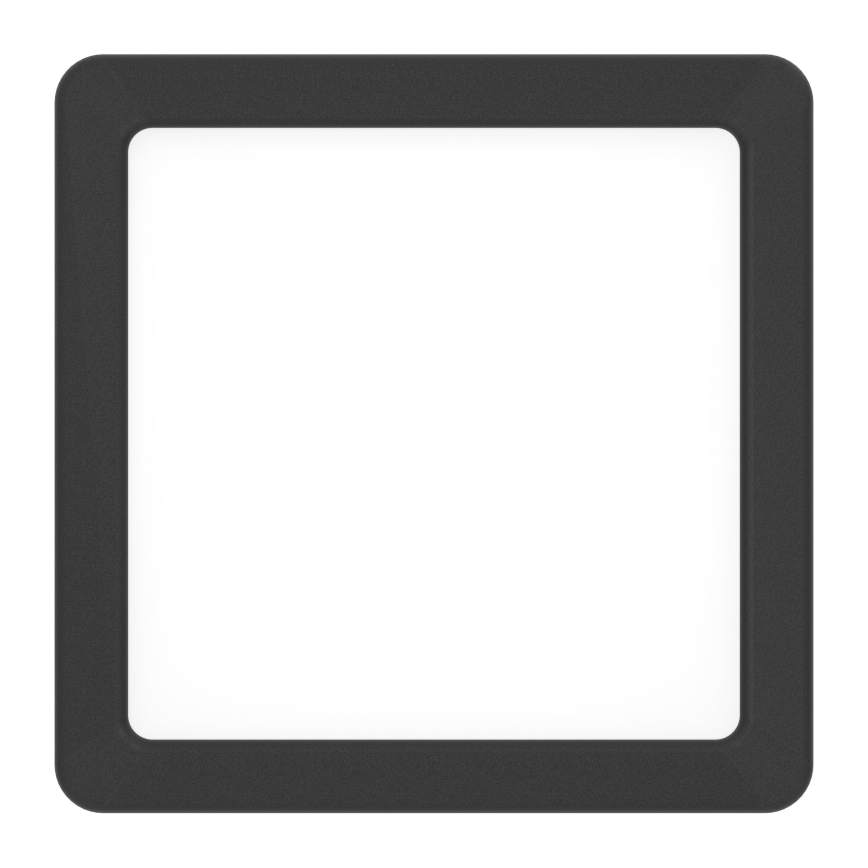 Eglo - LED kopalniška stropna svetilka LED/7W/230V 15x15 cm IP44 črna