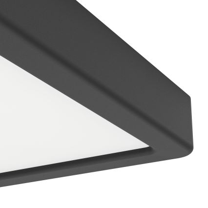 Eglo - LED stropna svetilka za kopalnico LED/7W/230V 2700/4000/6500K 15x15 cm IP44 črna