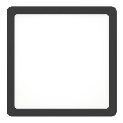 Eglo - LED stropna svetilka za kopalnico LED/10,5W/230V 22x22 cm IP44 črna