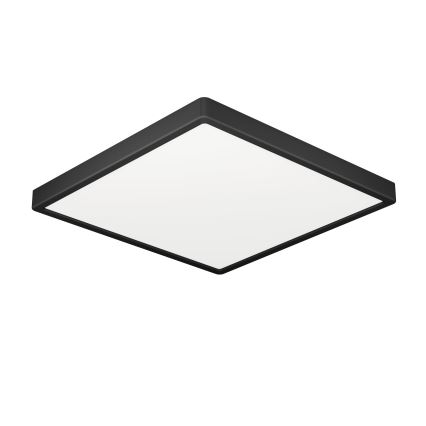 Eglo - LED kopalniška stropna svetilka LED/10,5W/230V 2700/4000/6500K 22x22 cm IP44 črna
