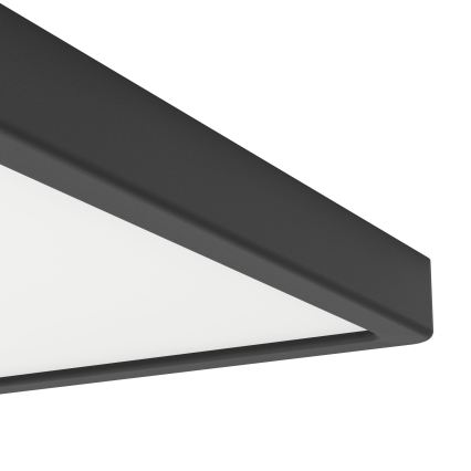 Eglo - LED stropna svetilka za kopalnico LED/13W/230V 2700/4000/6500K 29x29 cm IP44 črna