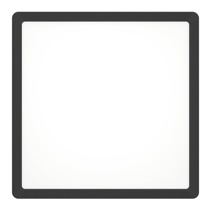 Eglo - LED stropna svetilka za kopalnico LED/13W/230V 2700/4000/6500K 29x29 cm IP44 črna