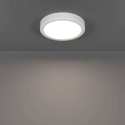 Eglo - LED stropna svetilka za kopalnico LED/7,5 W/230 V, premer 16,6 cm, IP44, bela