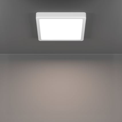 Eglo - LED stropna svetilka za kopalnico LED/10,5W/230V 2700/4000/6500K 22x22 cm IP44 bela