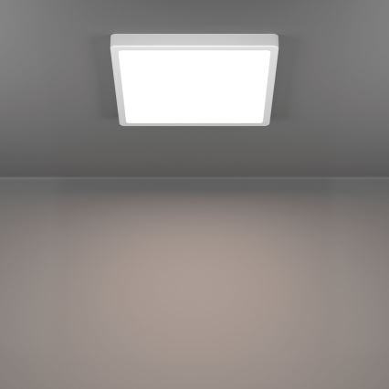 Eglo - Stropno kopalniško LED svetilo LED/13W/230V 29x29 cm IP44 bela