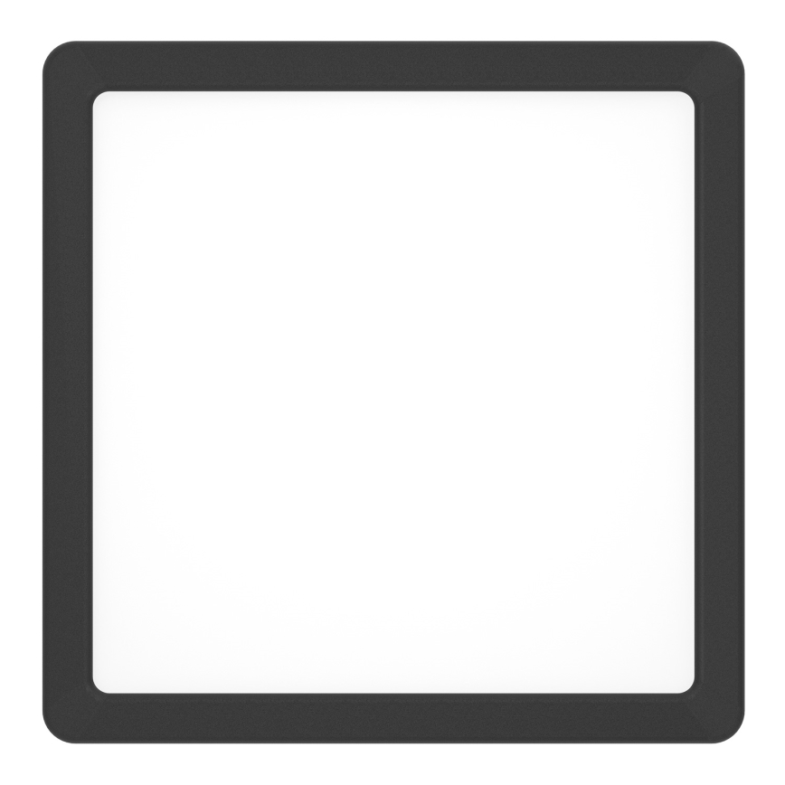 Eglo - LED RGBW zatemnjiva stropna svetilka za kopalnico LED/10,5W/230V 2700-6500K 22x22 cm IP44 črna