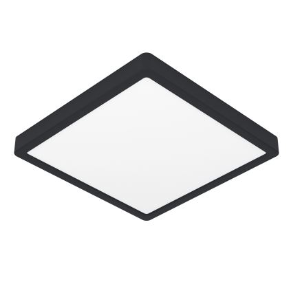 Eglo - LED RGBW zatemnljivo stropno svetilo za kopalnico LED/13,5W/230V 2700-6500K 29,5x29,5 cm IP44 črna