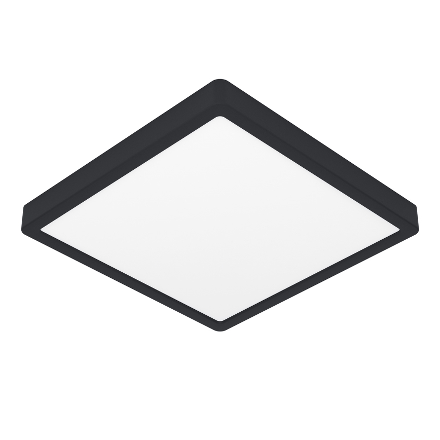 Eglo - LED RGBW zatemnljivo stropno svetilo za kopalnico LED/13,5W/230V 2700-6500K 29,5x29,5 cm IP44 črna