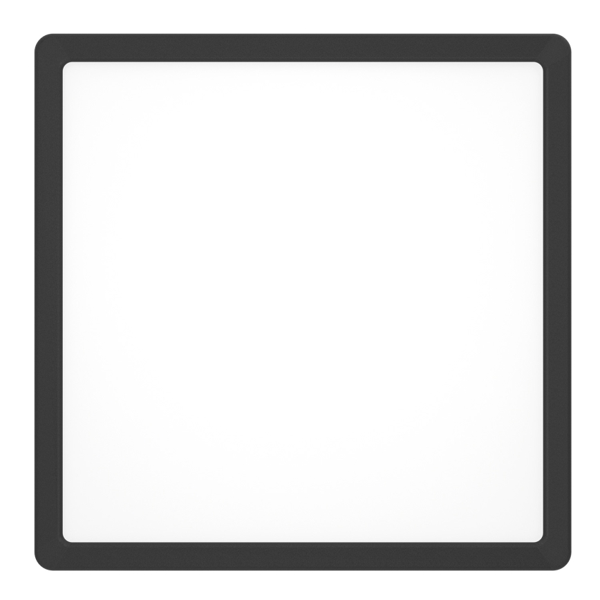 Eglo - LED RGBW zatemnljivo stropno svetilo za kopalnico LED/13,5W/230V 2700-6500K 29,5x29,5 cm IP44 črna