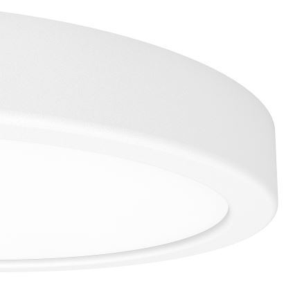 Eglo - LED RGBW zatemnljivo kopalniško stropno svetilo LED/11,2W/230V 2700-6500K premer 21,1 cm IP44 bela