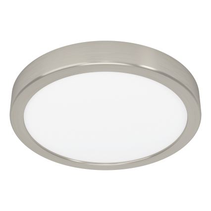 Eglo - LED RGBW zatemnjevalna kopalniška stropna svetilka LED/11,2W/230V 2700-6500K premer 21,1 cm IP44 matni krom