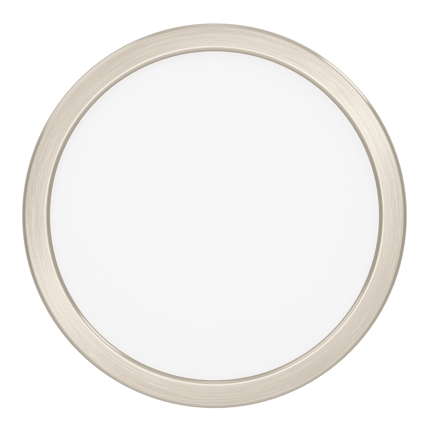 Eglo - LED RGBW zatemnjevalna kopalniška stropna svetilka LED/11,2W/230V 2700-6500K premer 21,1 cm IP44 matni krom