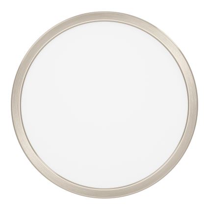 Eglo - LED RGBW zatemnljivo kopalniško stropno svetilo LED/14,3W/230V 2700-6500K premer 27,8 cm IP44 mat krom