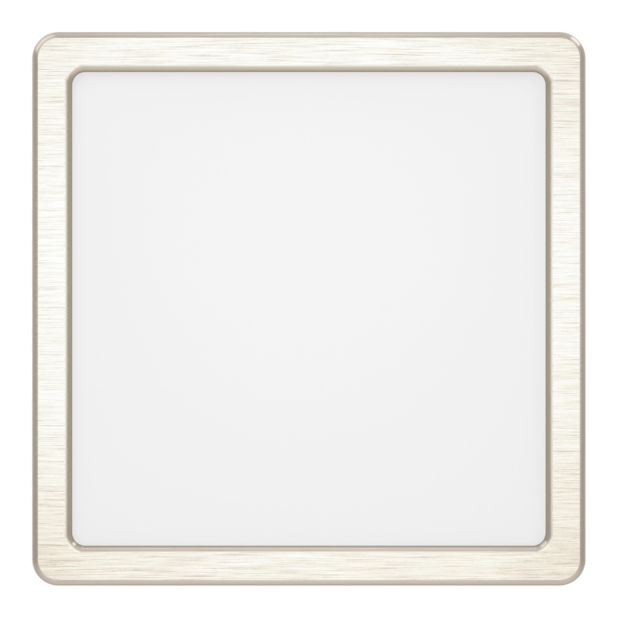 Eglo - LED RGBW zatemnjiva kopalniška stropna svetilka LED/10,5W/230V 2700-6500K 22x22 cm IP44 mat krom