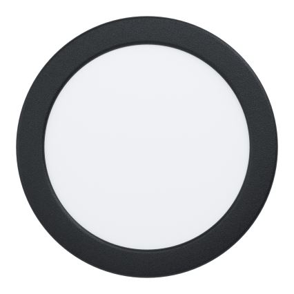 Eglo - LED vgradno stropno svetilo LED/10,5W/230V 2700/4000/6500K, premer 16,8 cm, črna