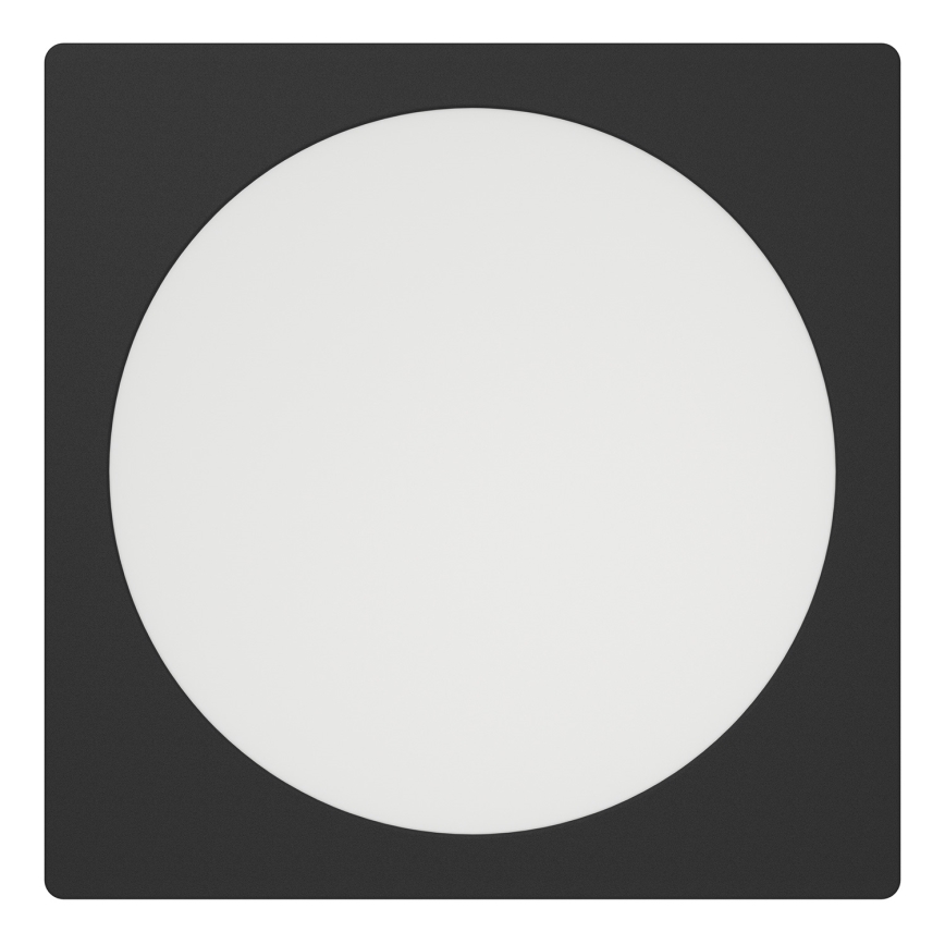 Eglo - LED vgradna stropna svetilka LED/18,5W/230V 2700/4000/6500K 21,6x21,6 cm črna