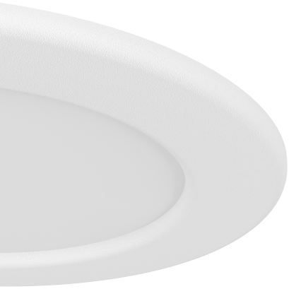 Eglo - vgradna stropna LED svetilka, 6,3 W, 230 V, 2700/4000/6500 K, premer 11,9 cm, bela