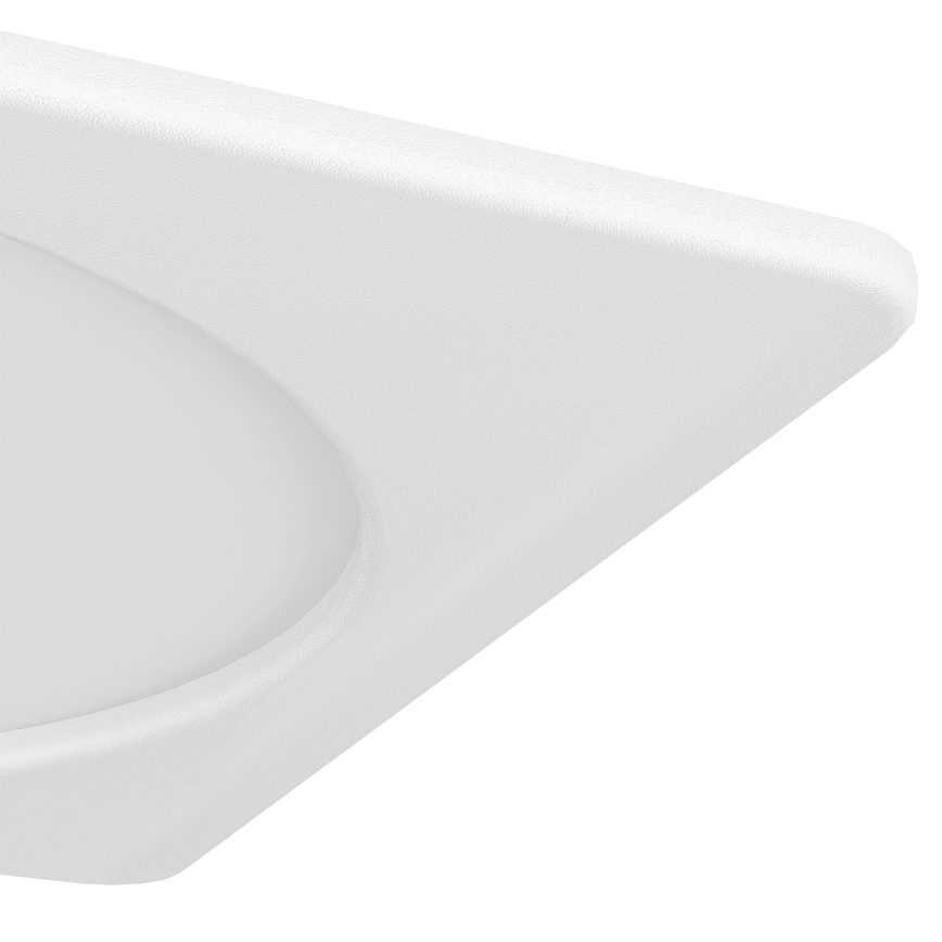 Eglo - LED vgradna stropna svetilka LED/10,5W/230V 2700/4000/6500K 16,6x16,6 cm bela