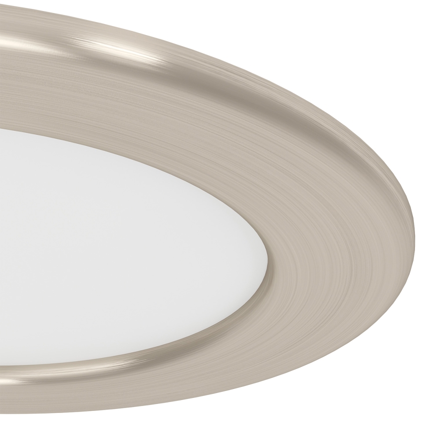 Eglo - LED vgradno stropno svetilo LED/6,3W/230V 2700/4000/6500K premer 11,9 cm matiran krom