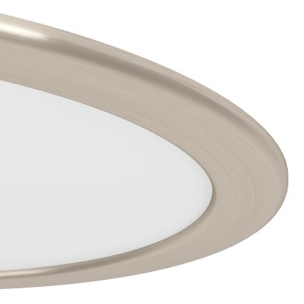 Eglo - vgradna LED stropna svetilka LED/18,5W/230V 2700/4000/6500K premer 21,6 cm matni krom