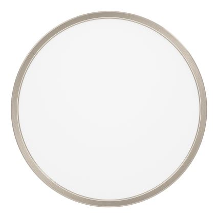 Eglo - LED RGBW, z možnostjo zatemnitve, kopalniška stropna svetilka LED/17,5W/230V 2700-6500K, premer 38,9 cm, IP44, matni krom