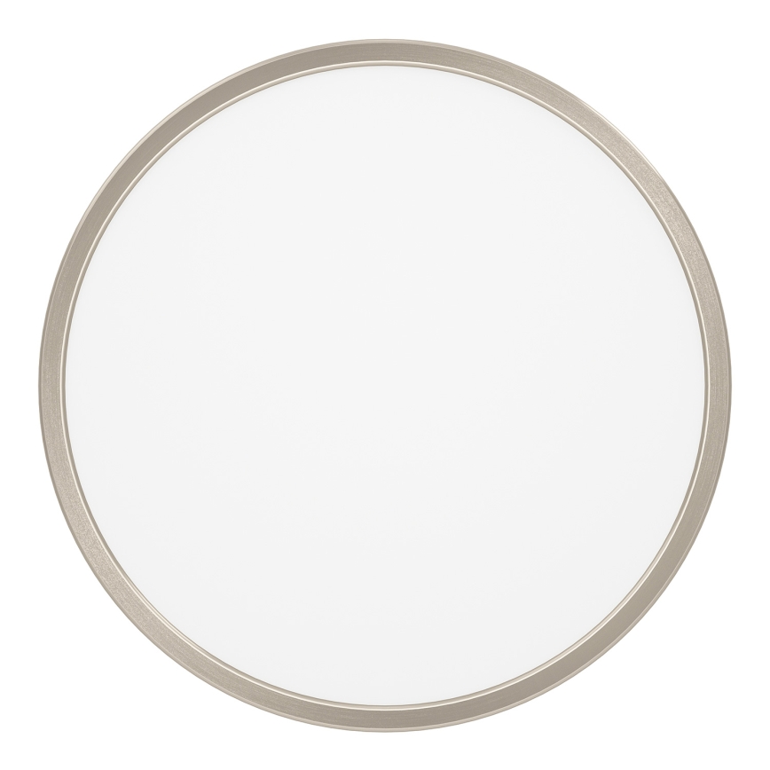 Eglo - LED RGBW, z možnostjo zatemnitve, kopalniška stropna svetilka LED/17,5W/230V 2700-6500K, premer 38,9 cm, IP44, matni krom