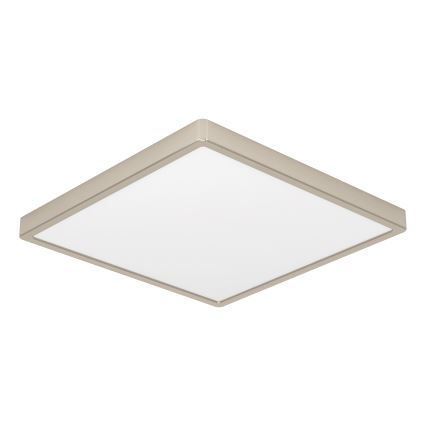 Eglo - LED RGBW stropna svetilka za kopalnico z možnostjo zatemnitve LED/17,8W/230V 2700-6500K 39x39 cm IP44 mat krom