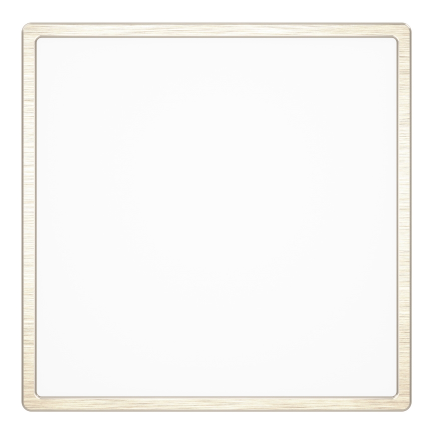 Eglo - LED RGBW stropna svetilka za kopalnico z možnostjo zatemnitve LED/17,8W/230V 2700-6500K 39x39 cm IP44 mat krom