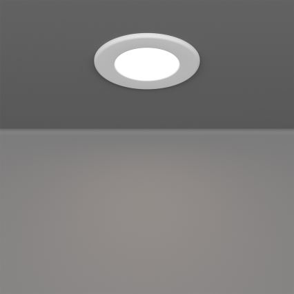 Eglo - Komplet 3x LED RGBW zatemnljivo kopalniško vgradno stropno svetilo LED/2,8W/230V 2700-6500K Ø 8,8 cm IP44 bela