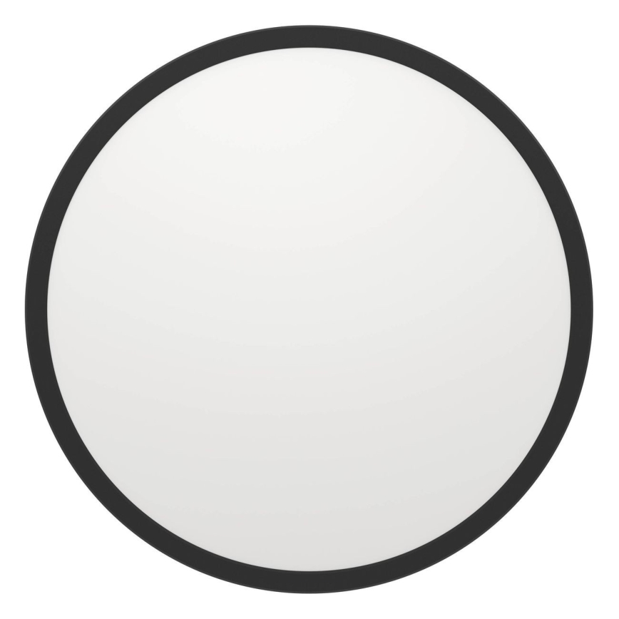 Eglo - LED Kopalniška stropna svetilka LED/16,8W/230V 2700/4000/6500K pr. 50 cm IP44 črna