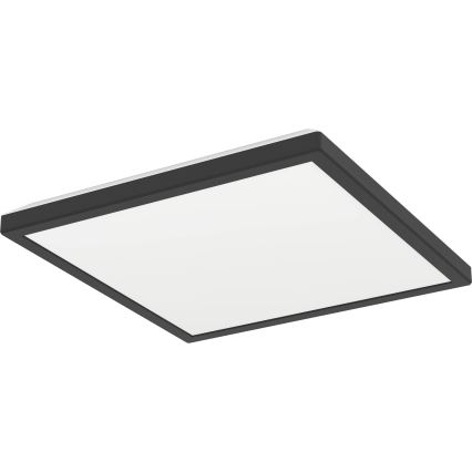 Eglo - LED Kopalniška stropna svetilka LED/13,4W/230V 2700/4000/6500K 29x29 cm IP44 črna