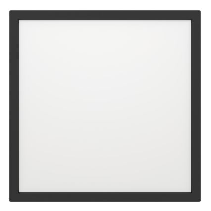 Eglo - LED Kopalniška stropna svetilka LED/13,4W/230V 2700/4000/6500K 29x29 cm IP44 črna