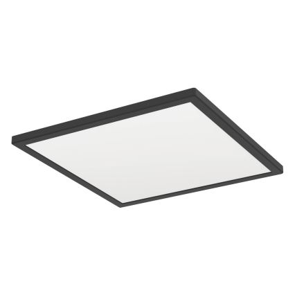 Eglo - LED Kopalniška stropna svetilka LED/17,6W/230V 2700/4000/6500K 39x39 cm IP44 črna