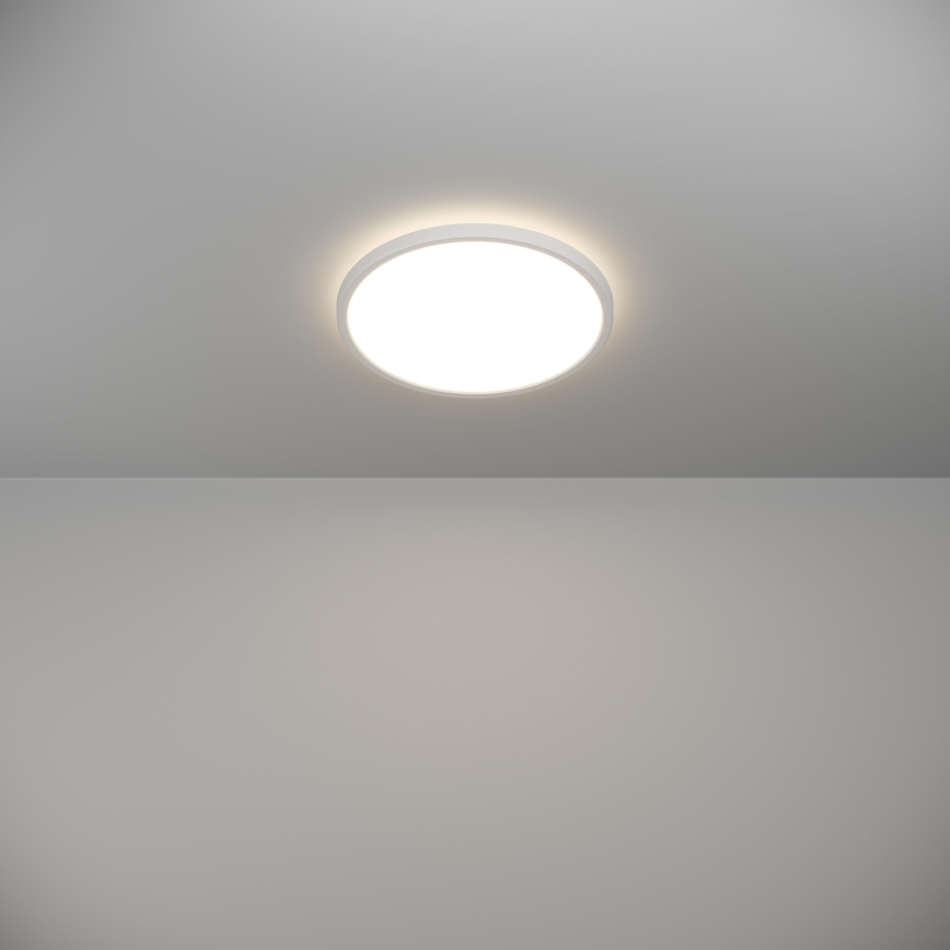 Eglo - LED Kopalniška stropna svetilka LED/13,9W/230V 2700/4000/6500K pr. 30 cm IP44 bela