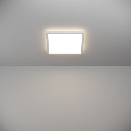 Eglo - LED Kopalniška stropna svetilka LED/13,4W/230V 2700/4000/6500K 29x29 cm IP44 bela