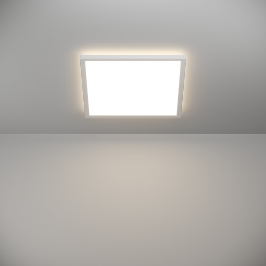 Eglo - LED Kopalniška stropna svetilka LED/17,6W/230V 2700K/4000K/6500K 39x39 cm IP44 bela