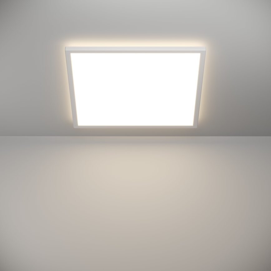 Eglo - LED Kopalniška stropna svetilka LED/17W/230V 2700/4000/6500K 50x50 cm IP44 bela