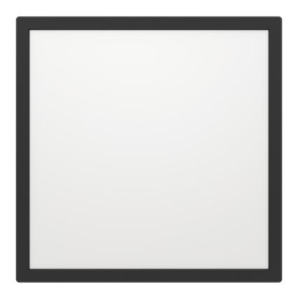 Eglo - LED Kopalniška zatemnitvena stropna svetilka LED/17,6W/230V 2700-6500K 39x39 cm IP44 črna + Daljinski upravljalnik