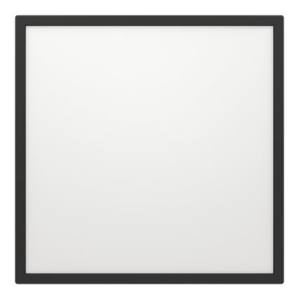 Eglo 901457 - LED Kopalniška zatemnitvena stropna svetilka LED/17W/230V 2700-6500K 50x50 cm IP44 črna + Daljinski upravljalnik