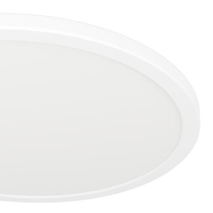 Eglo - LED Kopalniška zatemnitvena stropna svetilka LED/18,5W/230V 2700-6500K pr. 38,9 cm IP44 bela + Daljinski upravljalnik
