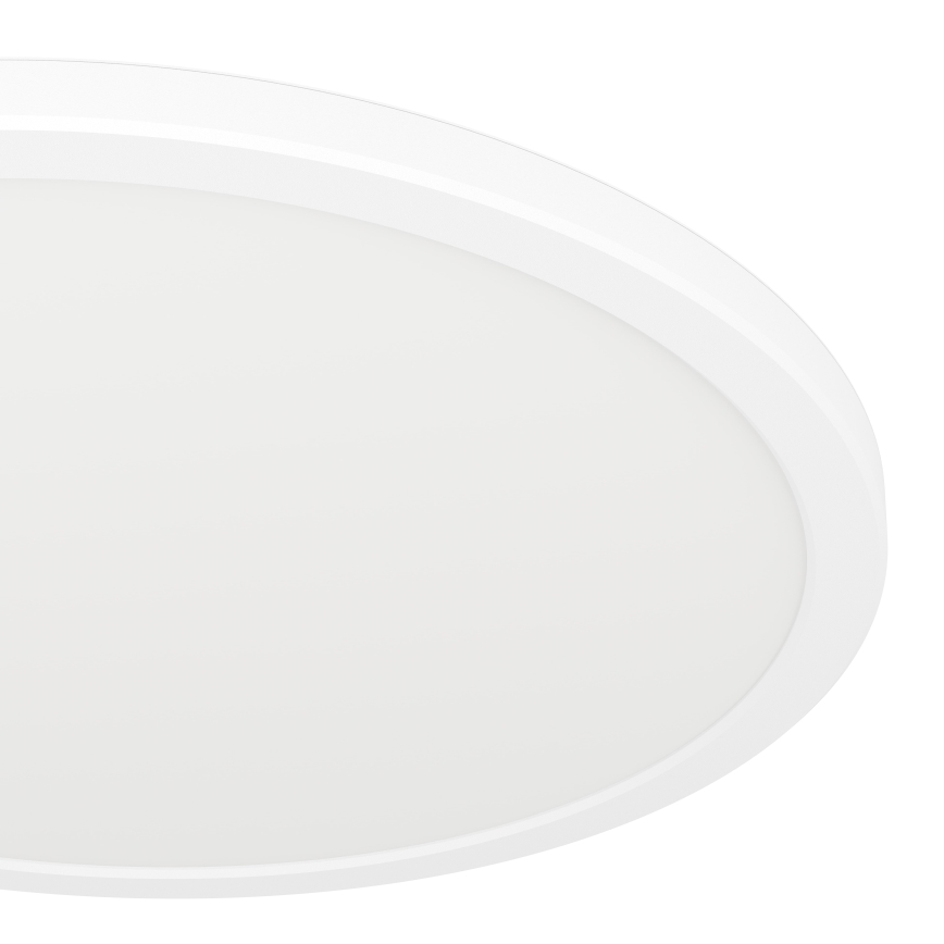 Eglo - LED Kopalniška zatemnitvena stropna svetilka LED/18,5W/230V 2700-6500K pr. 38,9 cm IP44 bela + Daljinski upravljalnik