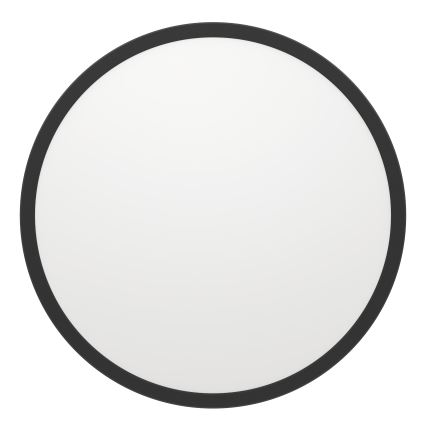 Eglo - LED RGBW Zatemnitvena kopalniška stropna svetilka LED/16,8W/230V 2700-6500K pr. 50 cm IP44 črna ZigBee