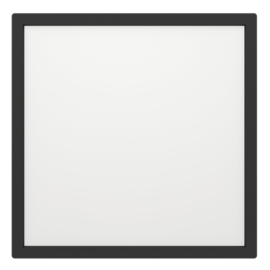 Eglo - LED RGBW Zatemnitvena kopalniška stropna svetilka LED/13,4W/230V 2700-6500K 29x29 cm IP44 črna
