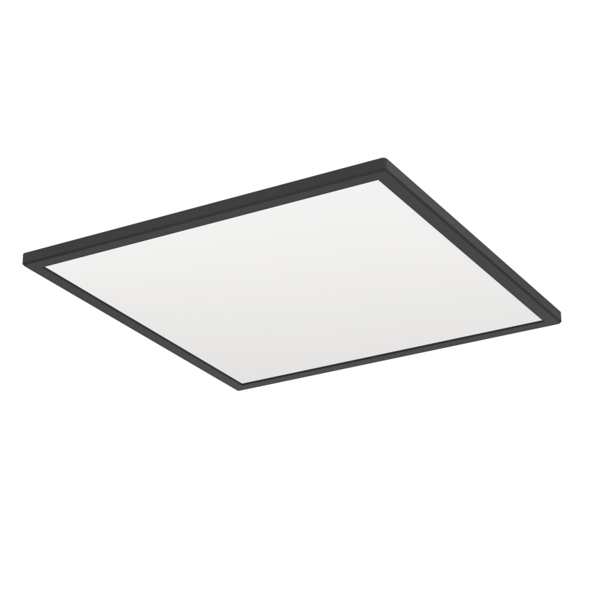 Eglo - LED RGBW Zatemnitvena kopalniška stropna svetilka LED/17W/230V 2700-6500K 50x50cm IP44 črna ZigBee