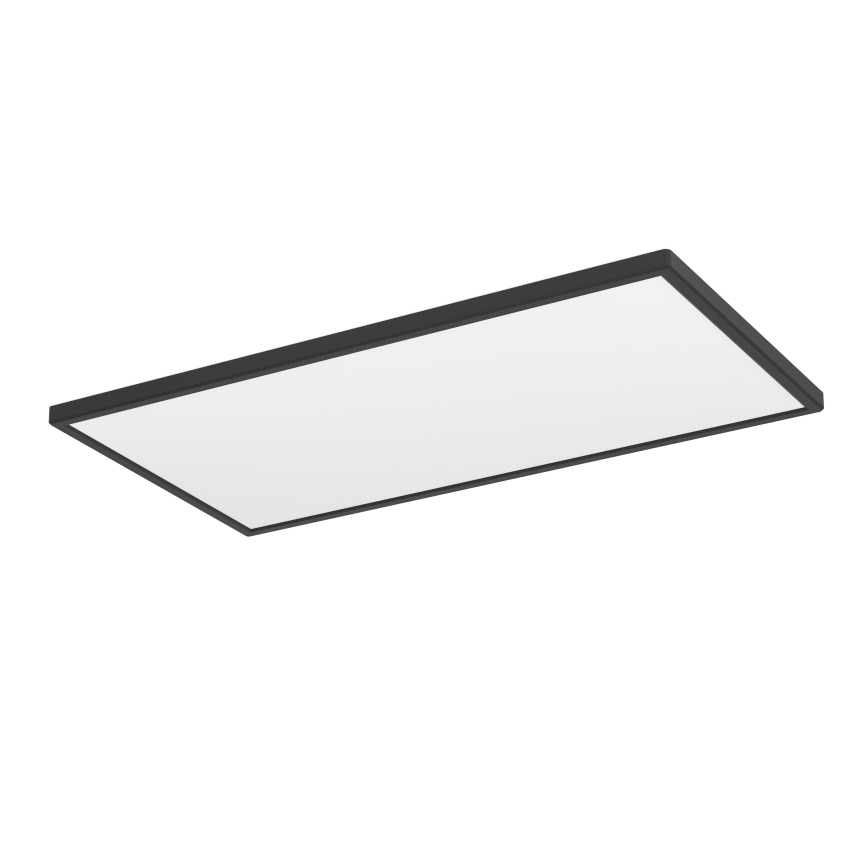 Eglo - LED RGBW Zatemnitvena kopalniška stropna svetilka LED/17,2W/230V 2700-6500K 30x57cm IP44 črna ZigBee
